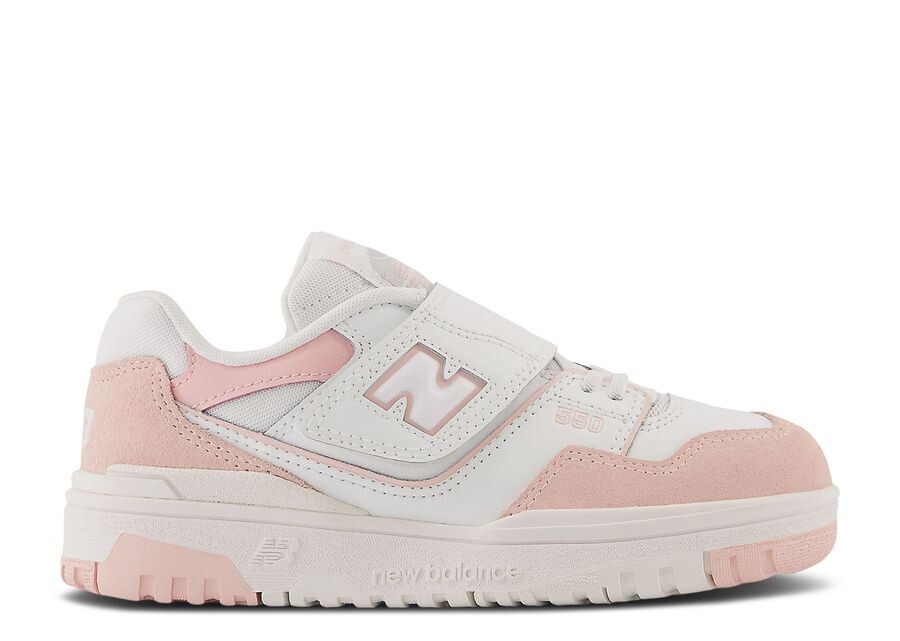 Кроссовки New Balance 550 Bungee Lace Top Strap Little Kid, цвет White Pink Haze
Кроссовки New Balance 550 Bungee Lace Top Strap Little Kid, цвет White Pink Haze