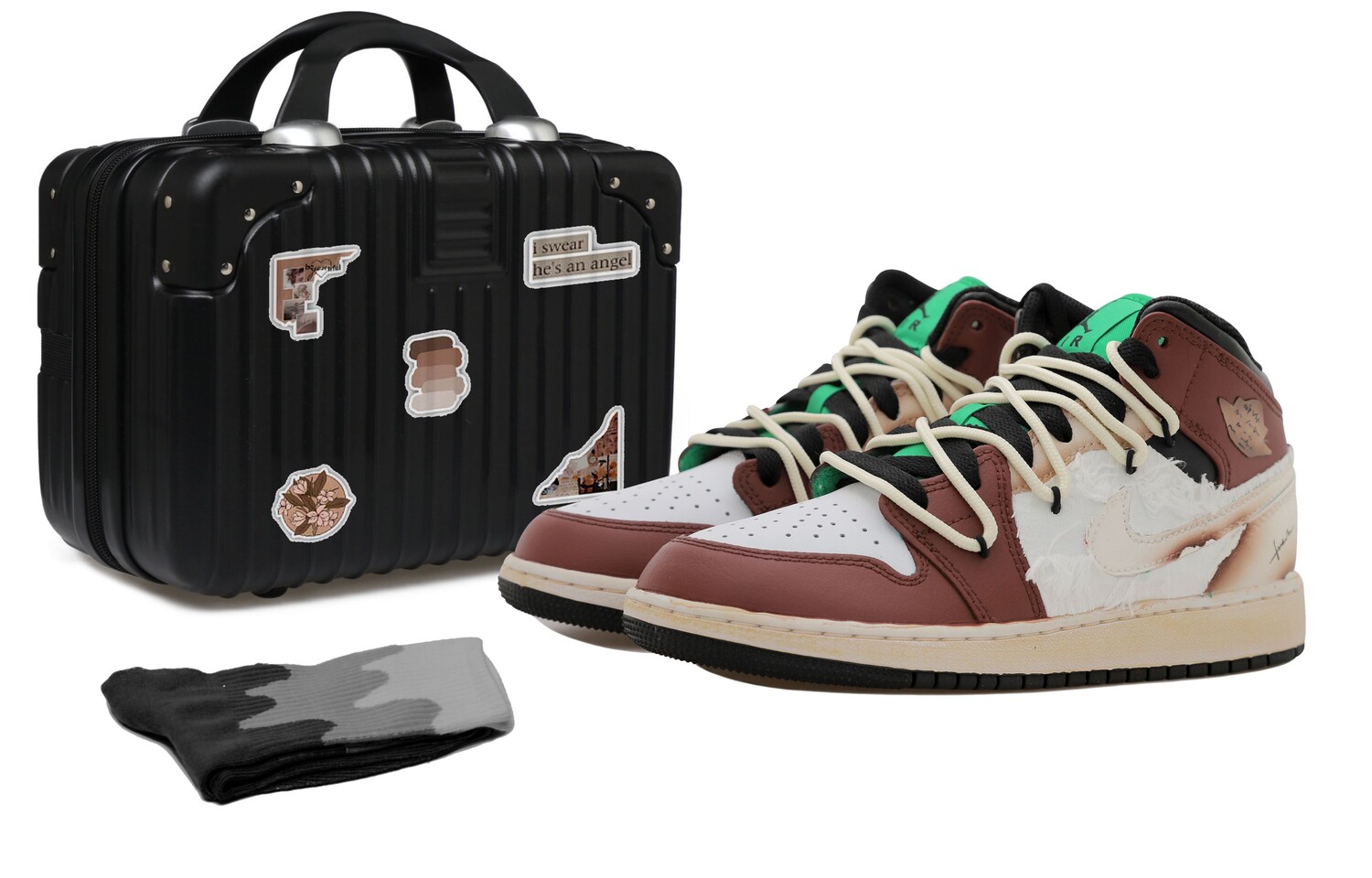 Кроссовки Air Jordan 1 Vintage Basketball Shoes Women's High-top Black/White/Red, белый
Кроссовки Air Jordan 1 Vintage Basketball Shoes Women's High-top Black/White/Red, белый