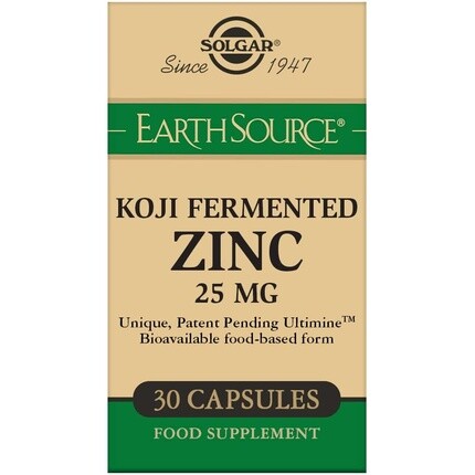 Solgar EarthSource Пищевой ферментированный коджи с цинком, 25 мг для поддержки иммунной системы, 30 капсул
Solgar EarthSource Пищевой ферментированный коджи с цинком, 25 мг для поддержки иммунной системы, 30 капсул