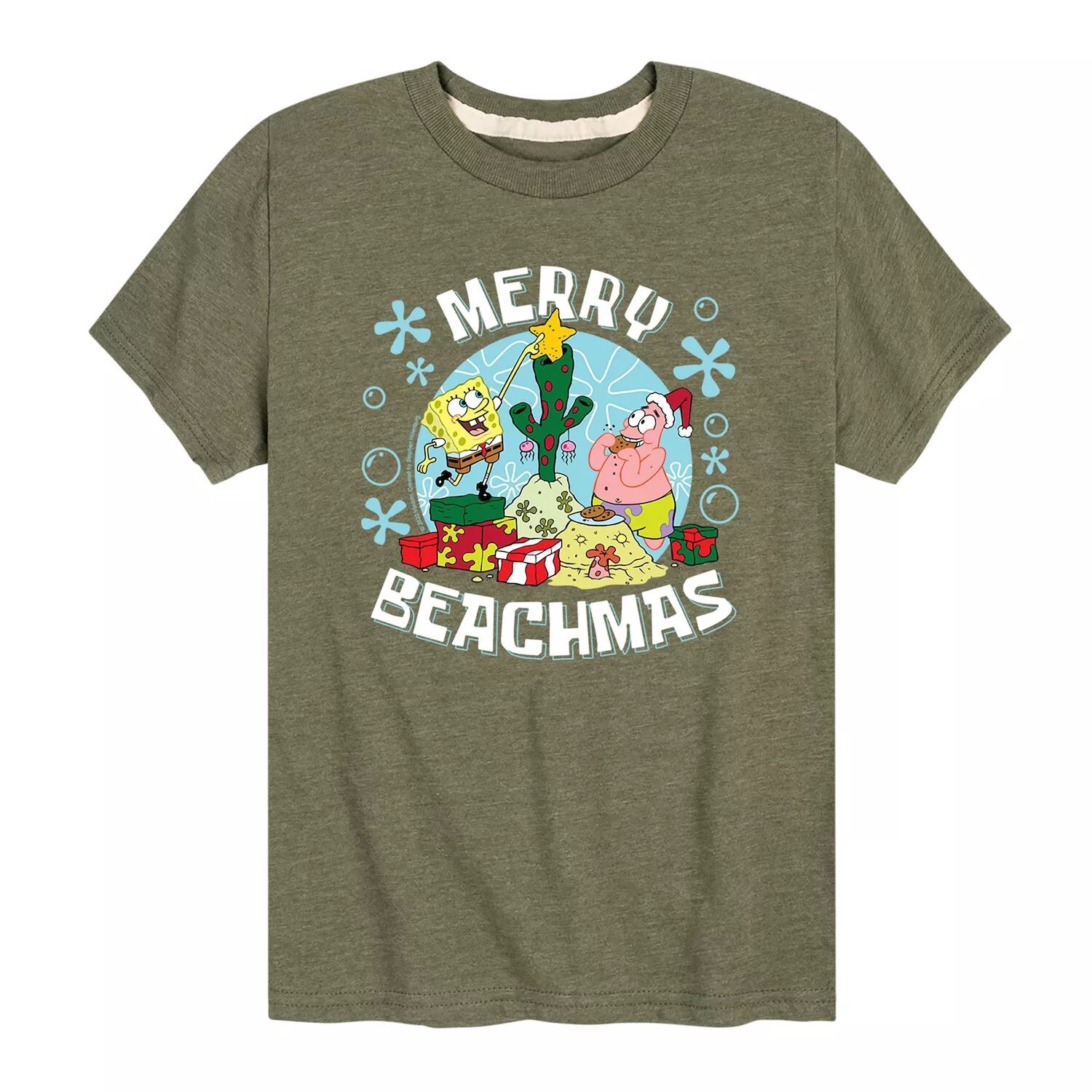 Футболка Merry Beachmas с Губкой Бобом для мальчиков 8–20 лет Licensed Character, зеленый
Футболка Merry Beachmas с Губкой Бобом для мальчиков 8–20 лет Licensed Character, зеленый