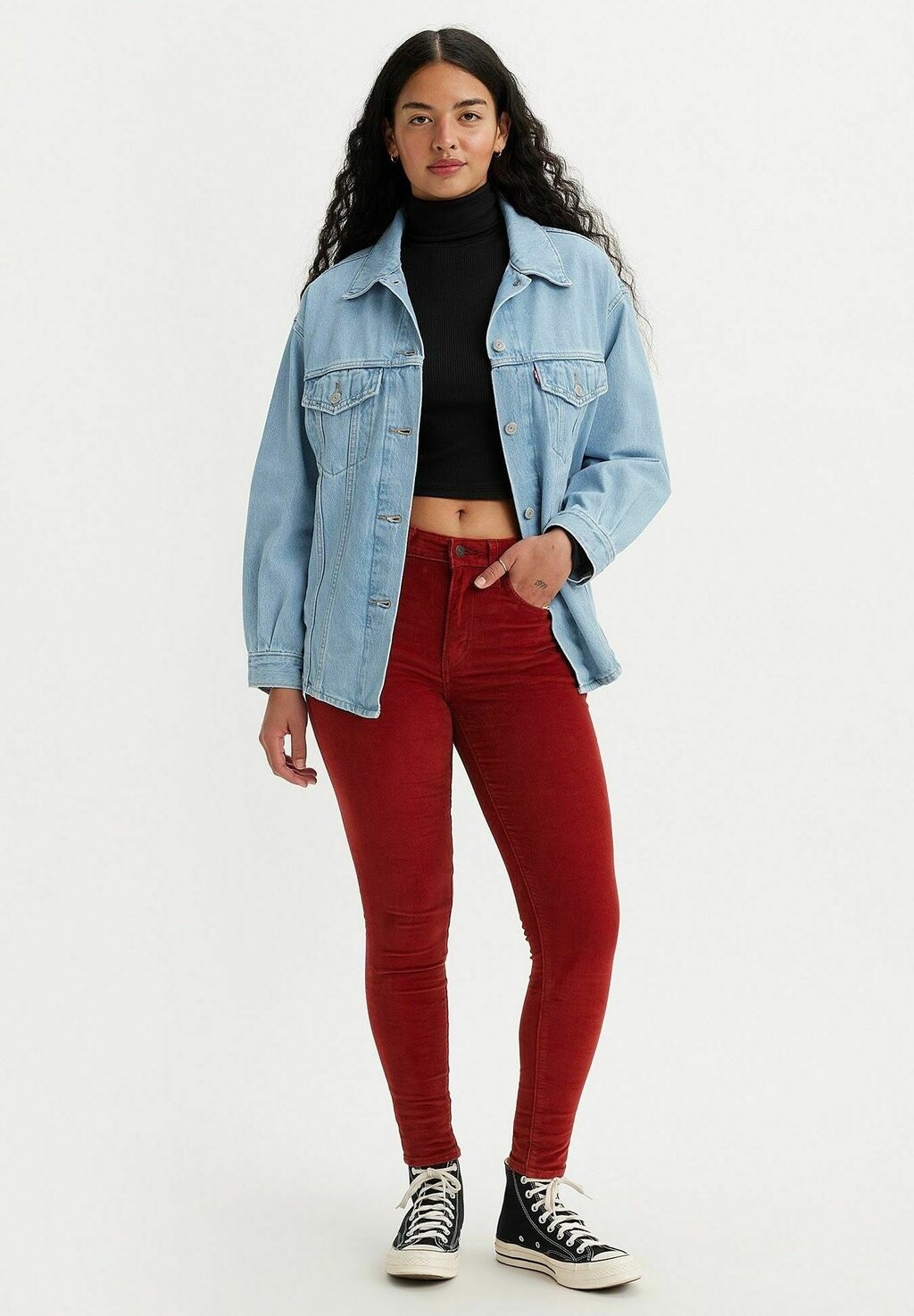 Джинсы Skinny Fit 721 HIGH RISE SKINNY Levi's, цвет mottled red 
Джинсы Skinny Fit 721 HIGH RISE SKINNY Levi's, цвет mottled red