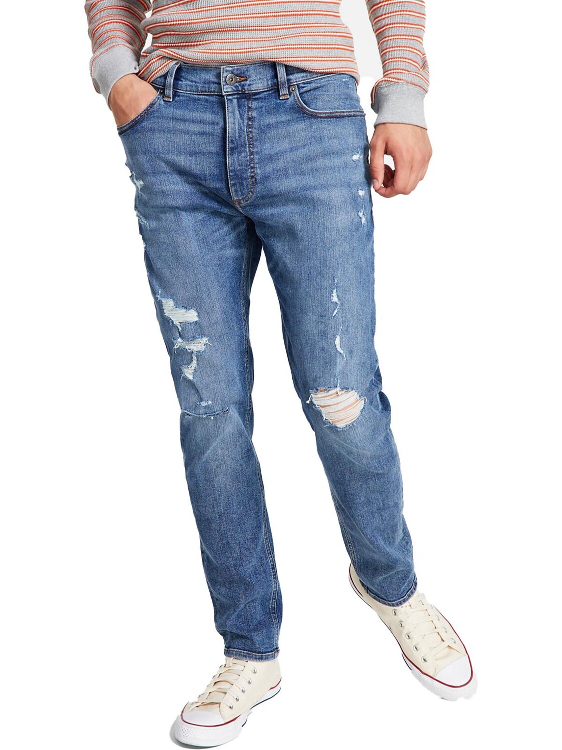 Мужские джинсы скинни Clarence средней потертости Sun + Stone, цвет Blue Medium Wash
Мужские джинсы скинни Clarence средней потертости Sun + Stone, цвет Blue Medium Wash