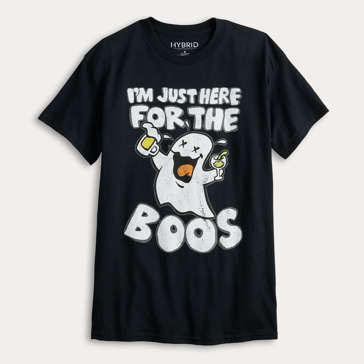 Мужская футболка с рисунком призрака "I’m Just Here For The Boos" Licensed Character
Мужская футболка с рисунком призрака "I’m Just Here For The Boos" Licensed Character