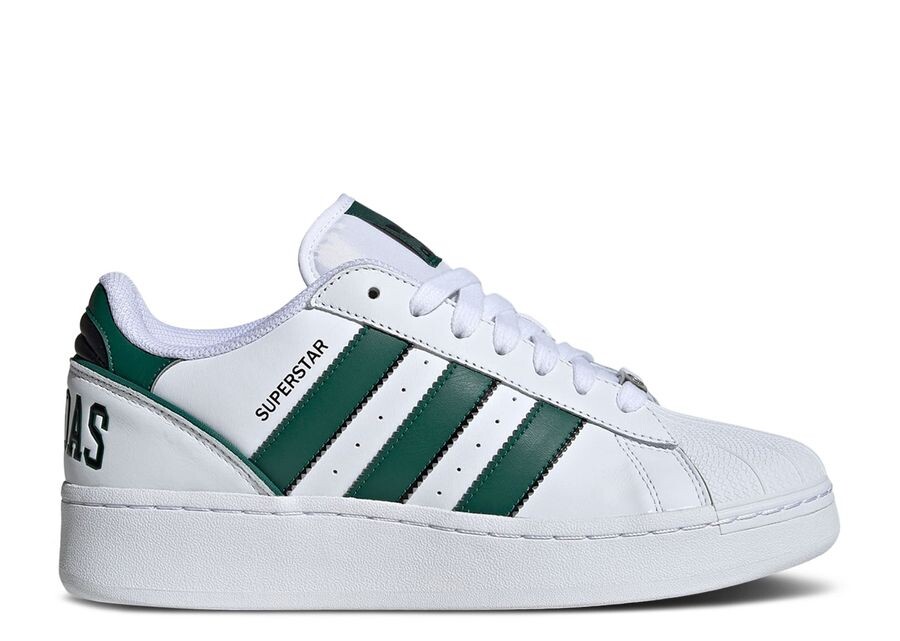 Кроссовки adidas Superstar Xlg 'Throwback Jerseys Pack - Collegiate Green', белый
Кроссовки adidas Superstar Xlg 'Throwback Jerseys Pack - Collegiate Green', белый