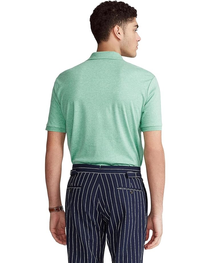 Поло Polo Ralph Lauren Custom Slim Fit Soft Cotton Polo, цвет Resort Green Heather
Поло Polo Ralph Lauren Custom Slim Fit Soft Cotton Polo, цвет Resort Green Heather