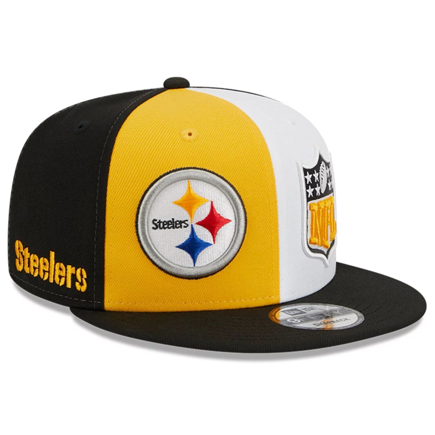 Мужская бейсболка New Era Gold/Black Pittsburgh Steelers 2023 Sideline 9FIFTY Snapback
Мужская бейсболка New Era Gold/Black Pittsburgh Steelers 2023 Sideline 9FIFTY Snapback