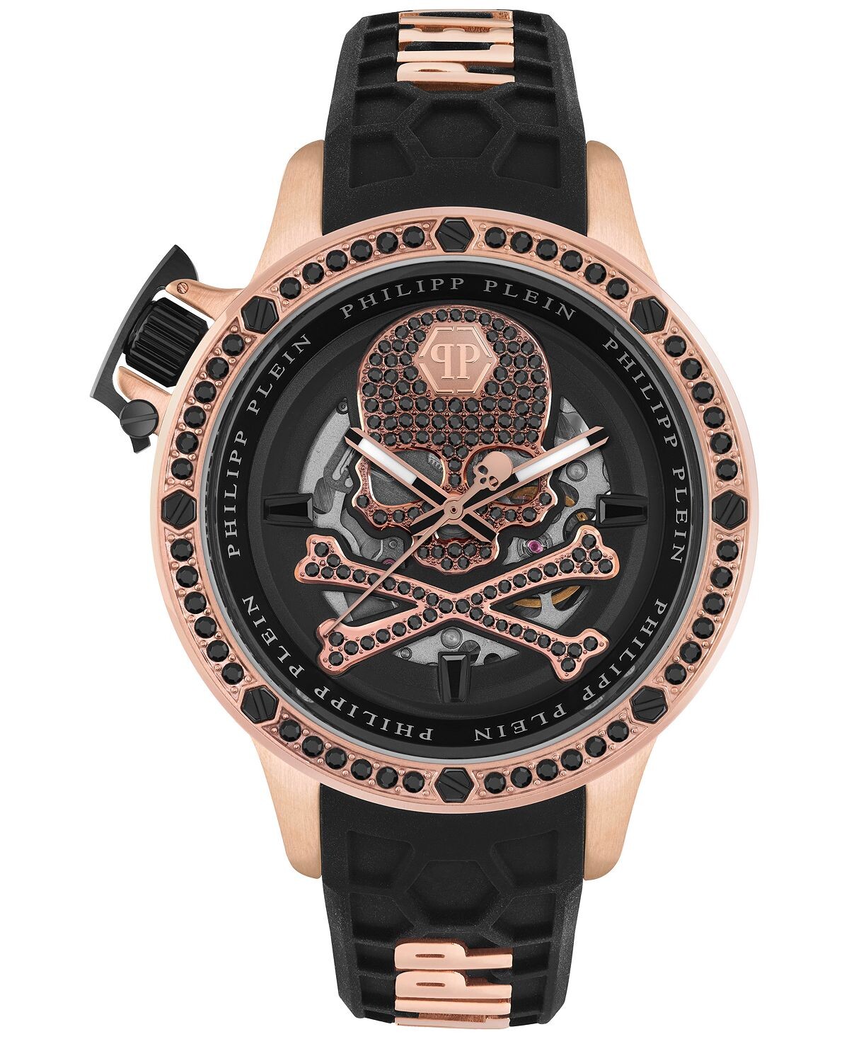 Мужские автоматические часы Plein Rich с черным силиконовым ремешком, 46 мм Philipp Plein
Мужские автоматические часы Plein Rich с черным силиконовым ремешком, 46 мм Philipp Plein