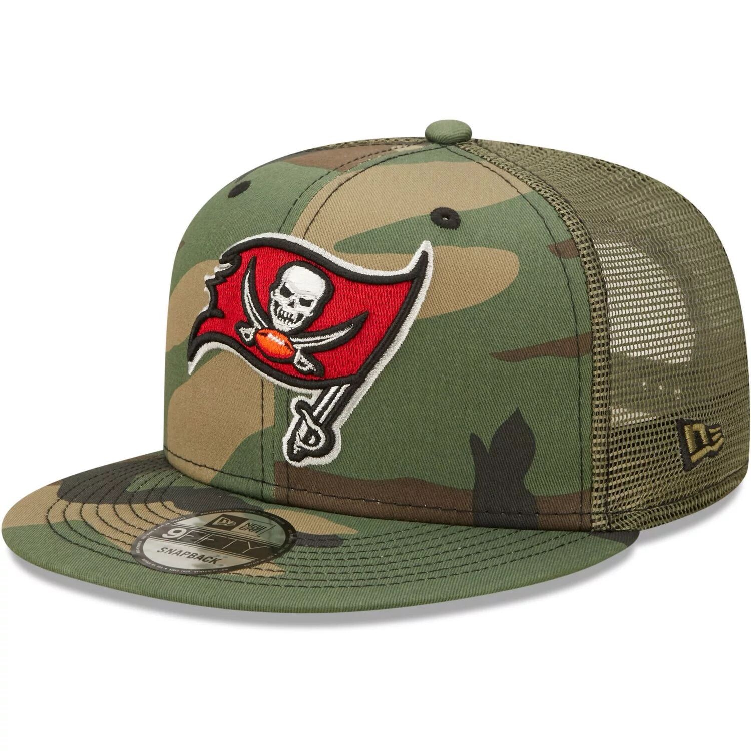 Мужская кепка New Era камуфляжно-оливкового цвета Tampa Bay Buccaneers Trucker 9FIFTY Snapback
Мужская кепка New Era камуфляжно-оливкового цвета Tampa Bay Buccaneers Trucker 9FIFTY Snapback