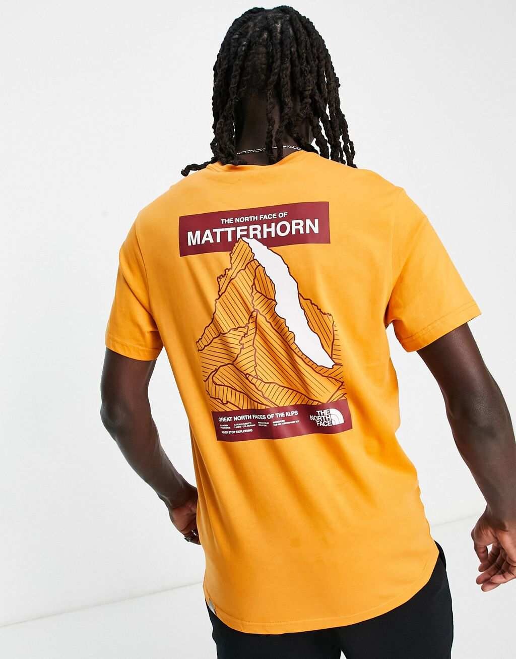 Оранжевая футболка с принтом на спине The North Face Matterhorn эксклюзивно на ASOS, Оранжевый
Оранжевая футболка с принтом на спине The North Face Matterhorn эксклюзивно на ASOS, Оранжевый