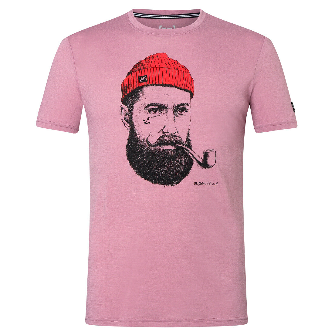 Рубашка из мериноса Super Natural Sailor Tee, цвет Orchid/Jet Black/High Risk Red
Рубашка из мериноса Super Natural Sailor Tee, цвет Orchid/Jet Black/High Risk Red
