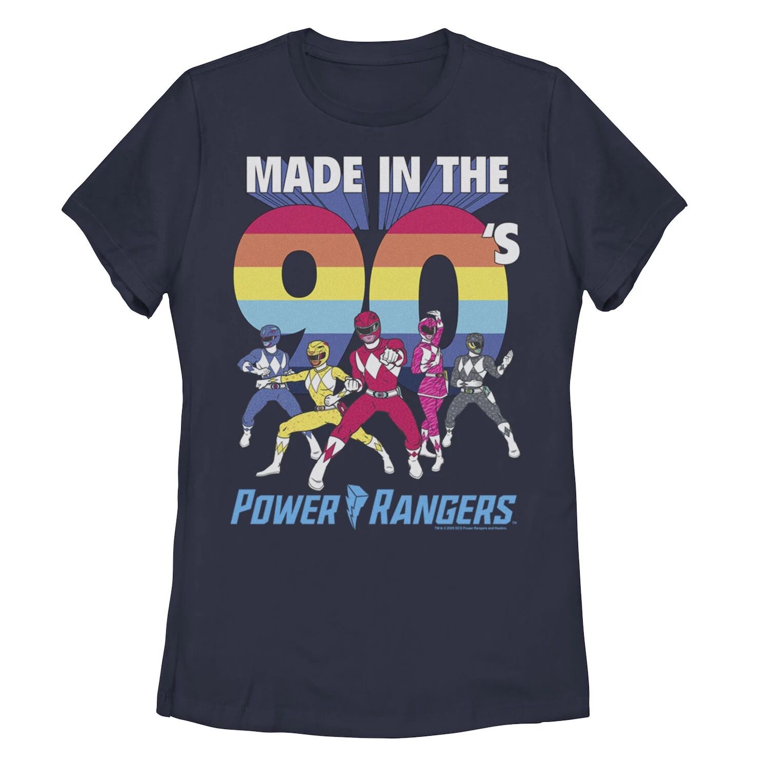 Групповой снимок юниорской команды Power Rangers, сделанный в футболке 90-х Licensed Character, темно-синий
Групповой снимок юниорской команды Power Rangers, сделанный в футболке 90-х Licensed Character, темно-синий