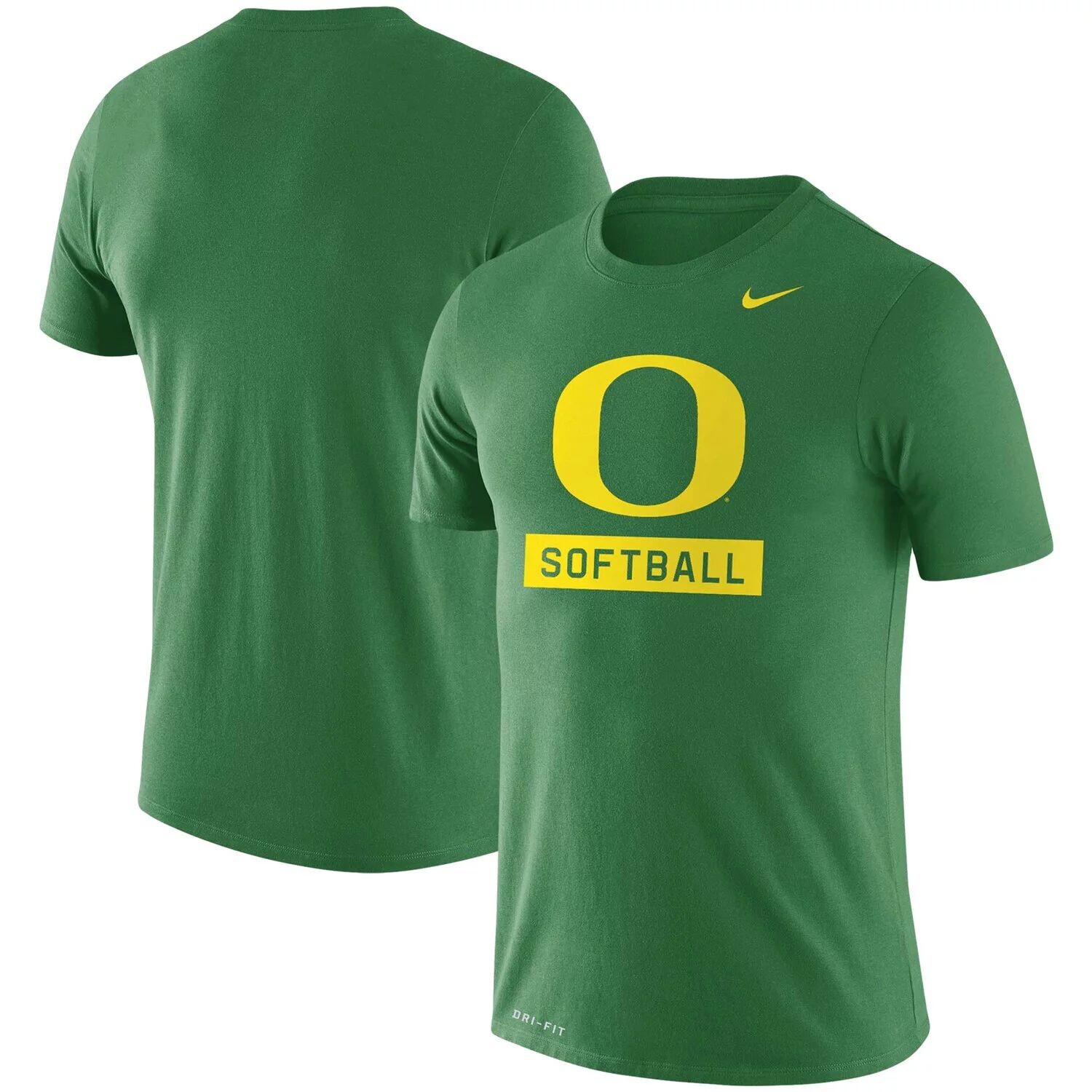 Мужская зеленая футболка Oregon Ducks Softball Drop Legend Performance Nike, Зеленый
Мужская зеленая футболка Oregon Ducks Softball Drop Legend Performance Nike, Зеленый