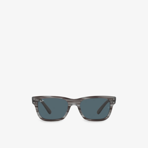 RB2283 Mr Burbank солнцезащитные очки из ацетата в прямоугольной оправе Ray-Ban, серый
RB2283 Mr Burbank солнцезащитные очки из ацетата в прямоугольной оправе Ray-Ban, серый
