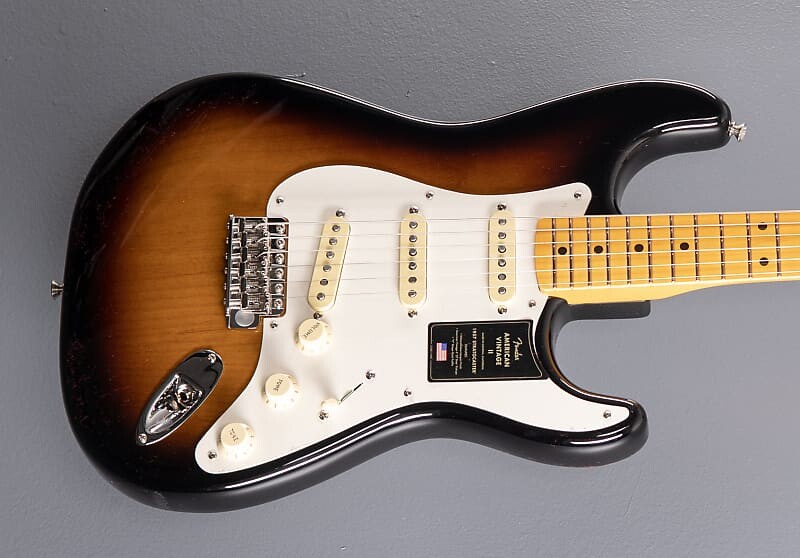 Электрогитара Fender American Vintage II 1957 Stratocaster - Two Color Sunburst
Электрогитара Fender American Vintage II 1957 Stratocaster - Two Color Sunburst