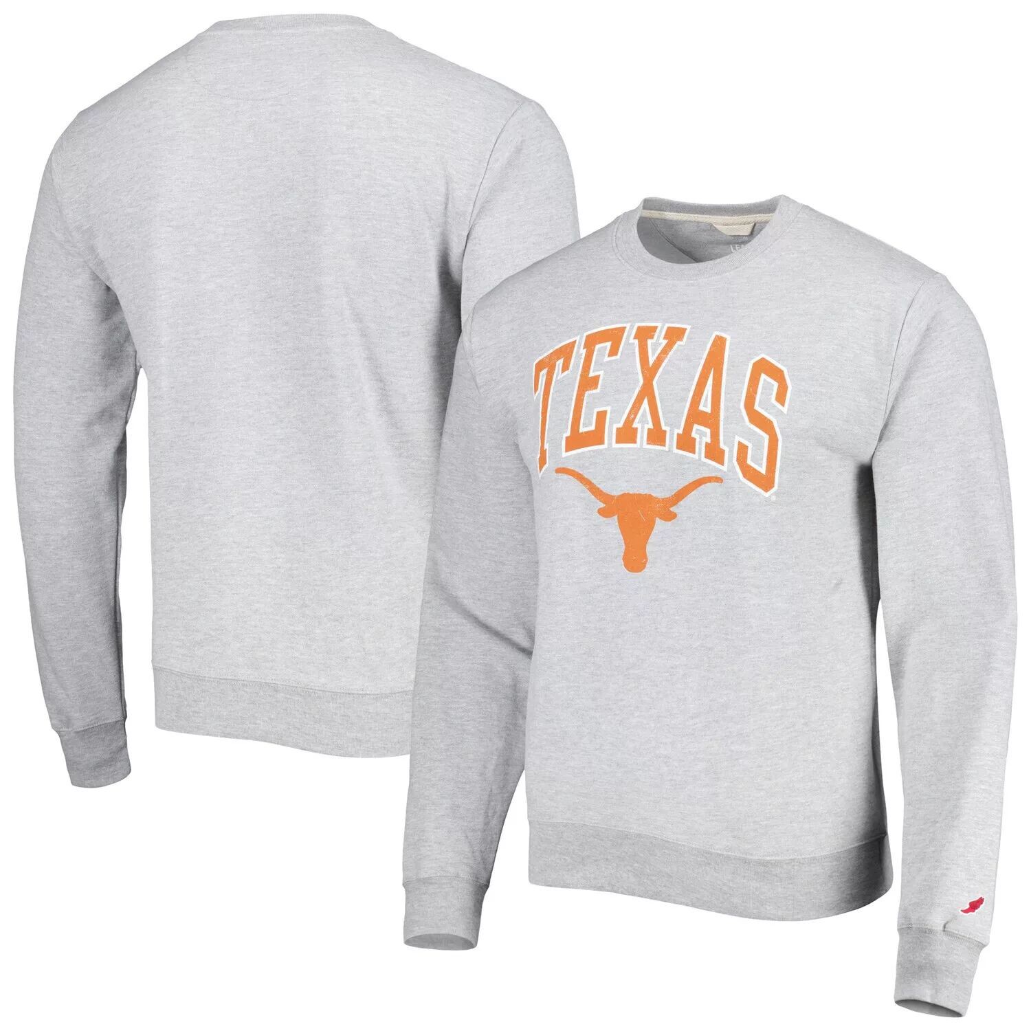 Серый пуловер с капюшоном Men's League Collegiate Wear Texas Longhorns 1965 Arch Essential
Серый пуловер с капюшоном Men's League Collegiate Wear Texas Longhorns 1965 Arch Essential