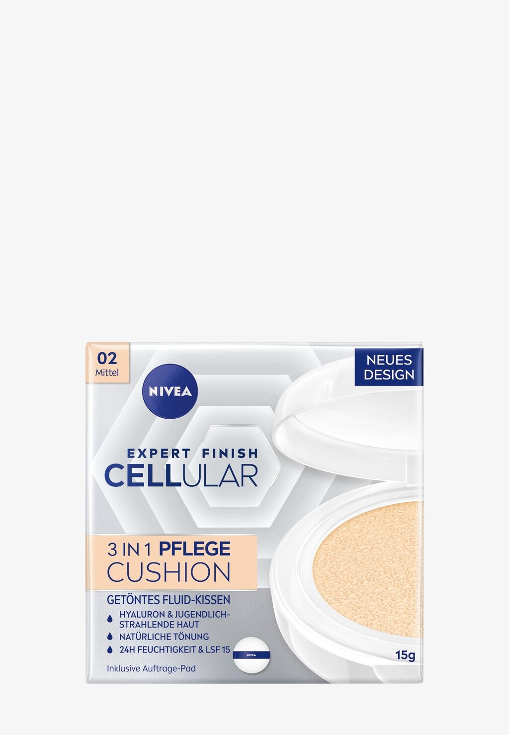 Тоник для лица Hyaluron Cellular Filler 3 In 1 Care Cushion NIVEA, цвет medium 02
Тоник для лица Hyaluron Cellular Filler 3 In 1 Care Cushion NIVEA, цвет medium 02