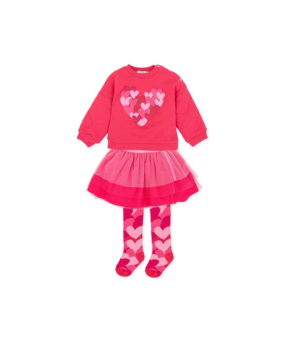 Комплект из толстовки и юбки из тюля с купальником AGATHA RUIZ DE LA PRADA, коралловый
Комплект из толстовки и юбки из тюля с купальником AGATHA RUIZ DE LA PRADA, коралловый