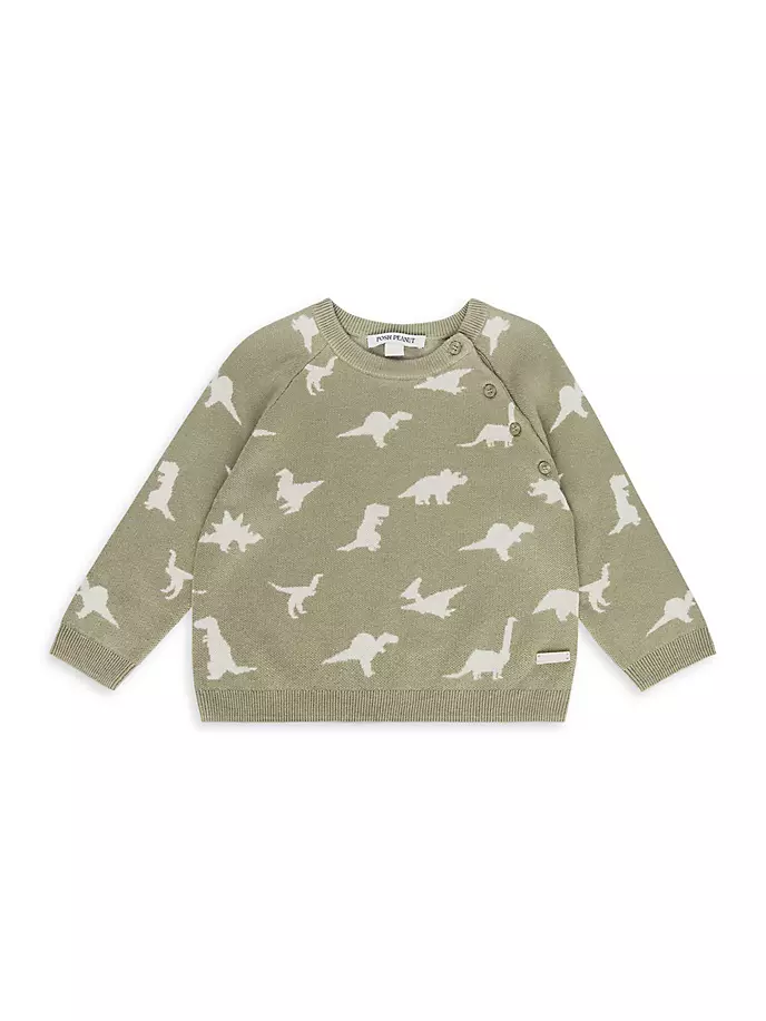 Свитер с запахом и длинными рукавами Little Boy's Poshosaurus Posh Peanut, зеленый
Свитер с запахом и длинными рукавами Little Boy's Poshosaurus Posh Peanut, зеленый