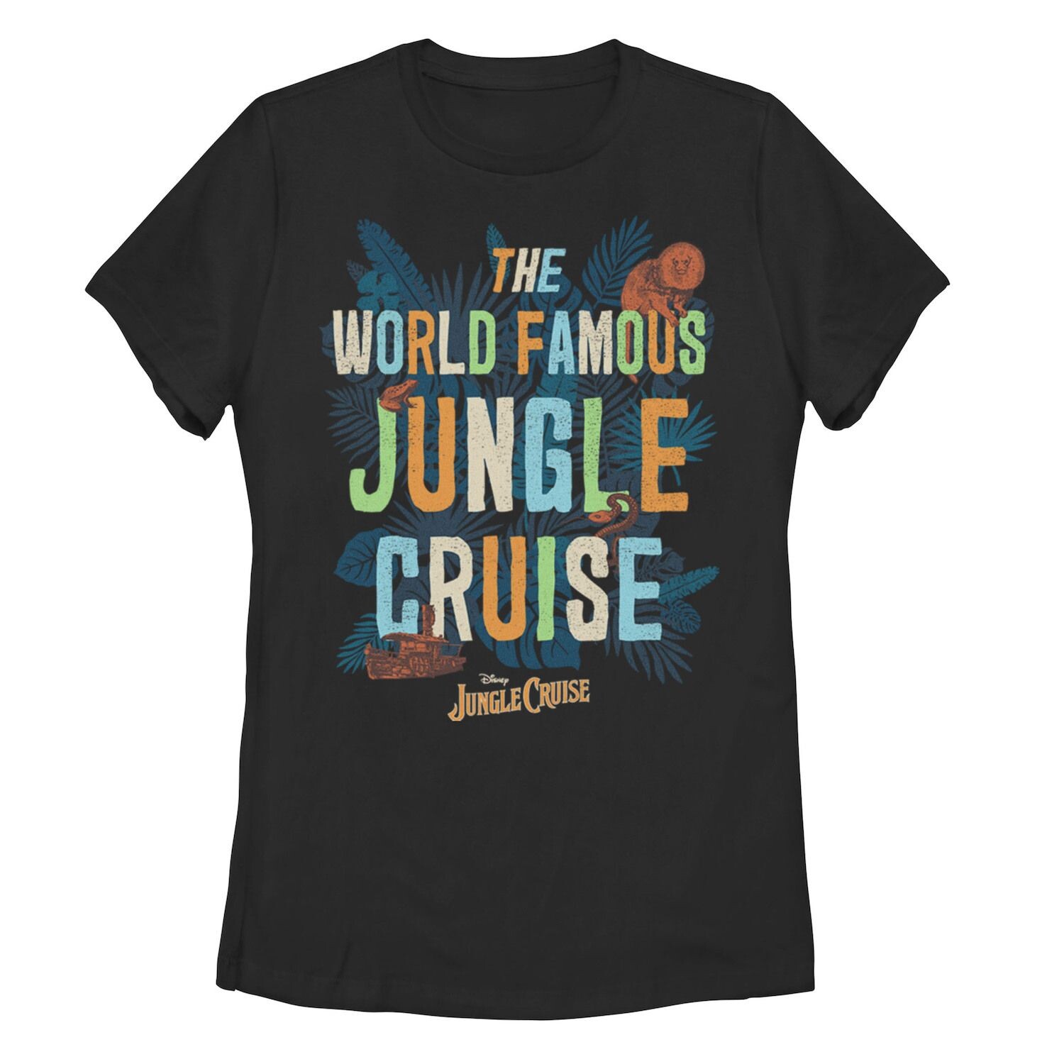 Футболка с плакатом "The World Famous" для юниоров Disney's Jungle Cruise Licensed Character
Футболка с плакатом "The World Famous" для юниоров Disney's Jungle Cruise Licensed Character