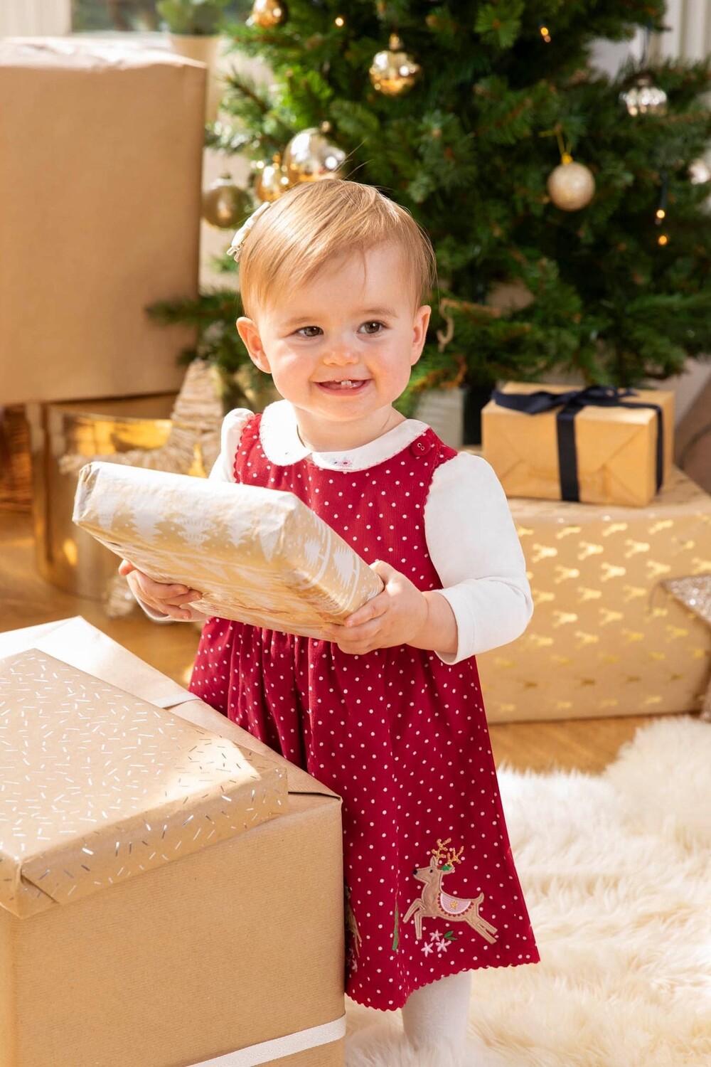Вельветовое платье JoJo Maman Bébé с аппликацией в виде оленей Jojo Maman Bébé, красный
Вельветовое платье JoJo Maman Bébé с аппликацией в виде оленей Jojo Maman Bébé, красный