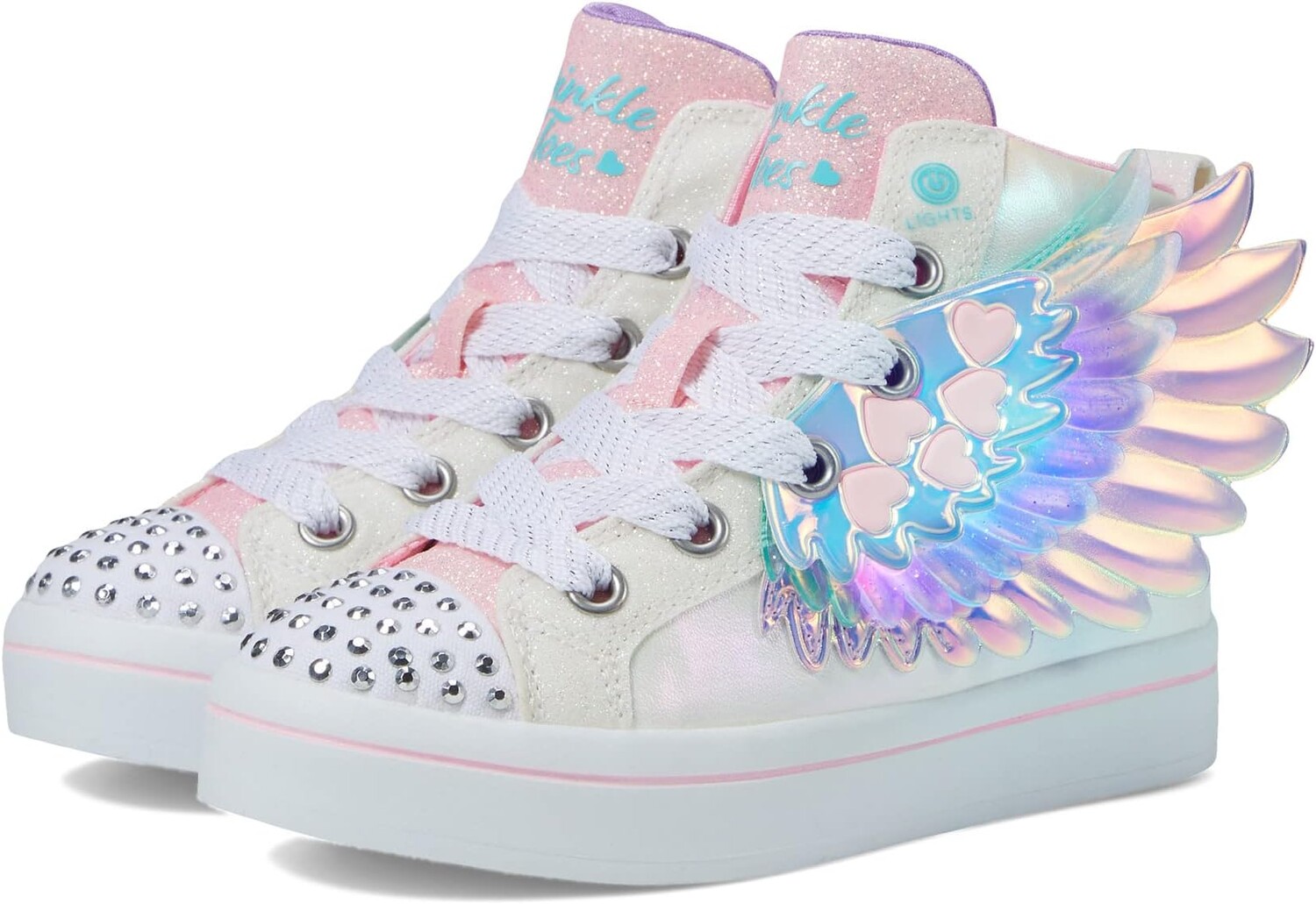 Кроссовки SKECHERS Kids Twinkle Toe-Twi-Lites 2.0 314453L Sneakers SKECHERS KIDS, цвет White/Multi
Кроссовки SKECHERS Kids Twinkle Toe-Twi-Lites 2.0 314453L Sneakers SKECHERS KIDS, цвет White/Multi