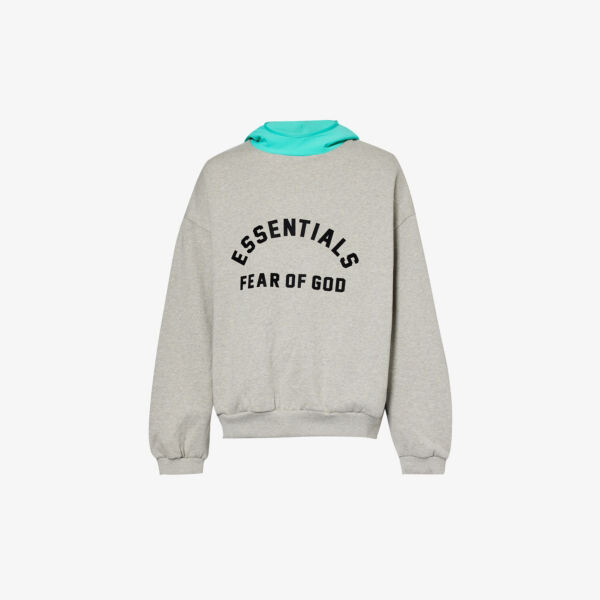 Толстовка с графичным принтом FOG x ESSENTIALS из смесового хлопка Fear Of God Essentials, цвет dark oatmeal mint
Толстовка с графичным принтом FOG x ESSENTIALS из смесового хлопка Fear Of God Essentials, цвет dark oatmeal mint