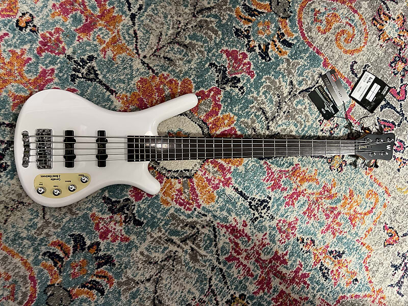 Басс гитара Warwick Rockbass Corvette Basic-5 String-Solid White High Polish W/ Gig Bag
Басс гитара Warwick Rockbass Corvette Basic-5 String-Solid White High Polish W/ Gig Bag