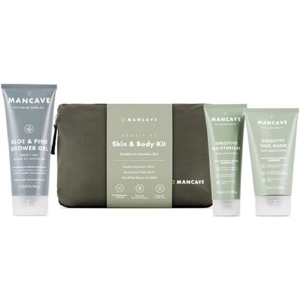 Подарочный набор для умывания ManCave Sensitive Skin and Body Routine Essentials для него с гелем для умывания, увлажняющим кремом и гелем для душа — сделано в Англии
Подарочный набор для умывания ManCave Sensitive Skin and Body Routine Essentials для него с гелем для умывания, увлажняющим кремом и гелем для душа — сделано в Англии