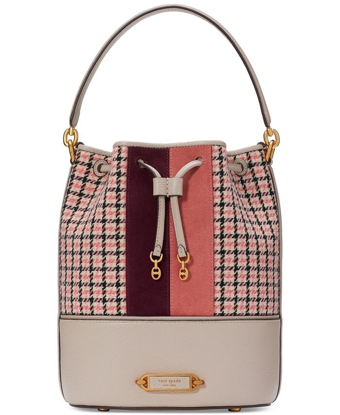 Маленькая сумка-ведро Gramercy Racing Stripe из клетчатой твиловой ткани kate spade new york, мультиколор
Маленькая сумка-ведро Gramercy Racing Stripe из клетчатой твиловой ткани kate spade new york, мультиколор