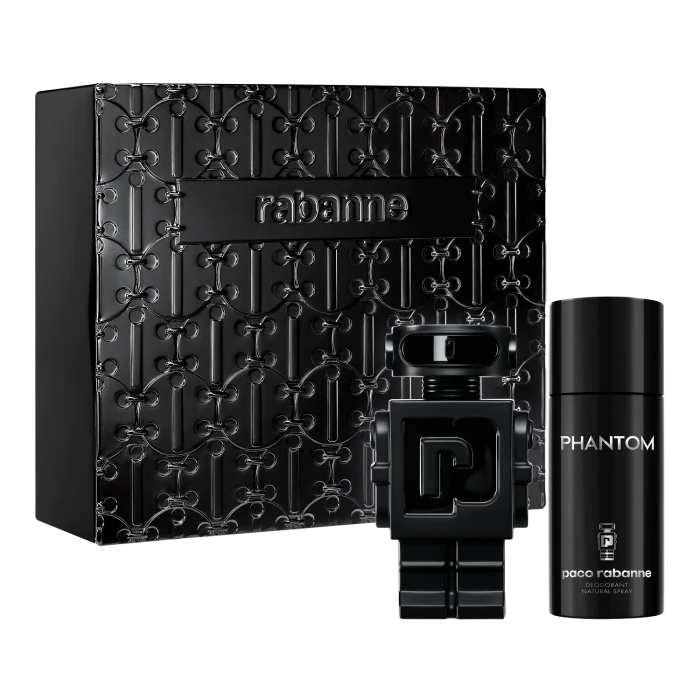 Туалетная вода унисекс Phantom Eau de Parfum Estuche de regalo Paco Rabanne, EDP 100 ml + Desodorante 150 ml
Туалетная вода унисекс Phantom Eau de Parfum Estuche de regalo Paco Rabanne, EDP 100 ml + Desodorante 150 ml