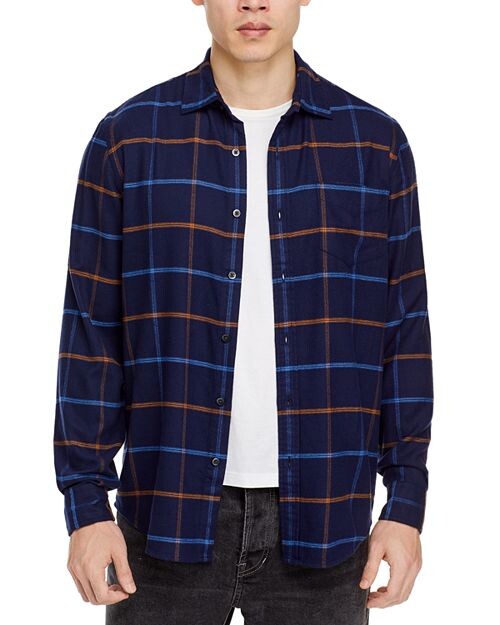 Фланелевая рубашка из твила стандартного кроя с длинными рукавами The Men's Store at Bloomingdale's, цвет Blue
Фланелевая рубашка из твила стандартного кроя с длинными рукавами The Men's Store at Bloomingdale's, цвет Blue