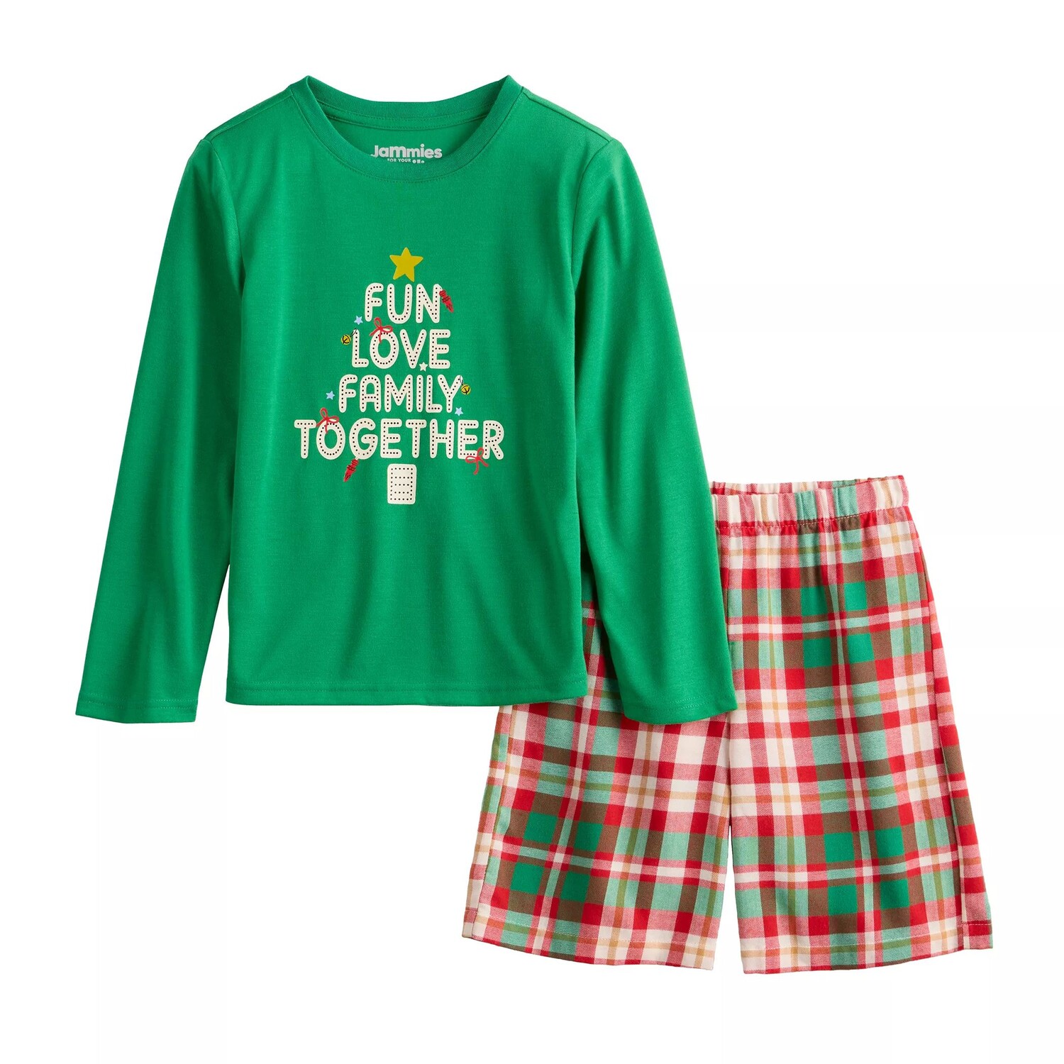Пижамный комплект Jammies For Your Families Joyful Celebration Family Together для мальчиков 4–20 лет и шорты Jammies For Your Families
Пижамный комплект Jammies For Your Families Joyful Celebration Family Together для мальчиков 4–20 лет и шорты Jammies For Your Families
