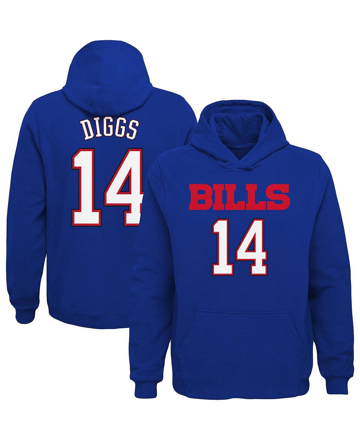 Пуловер с капюшоном Big Boys Stefon Diggs Royal Buffalo Bills Mainliner, имя и номер игрока Outerstuff
Пуловер с капюшоном Big Boys Stefon Diggs Royal Buffalo Bills Mainliner, имя и номер игрока Outerstuff