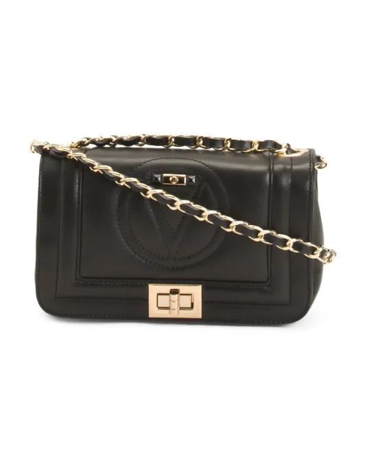 Кожаное плечо через плечо Beatriz Signature Made In Italy Valentino By Mario Valentino, черный
Кожаное плечо через плечо Beatriz Signature Made In Italy Valentino By Mario Valentino, черный