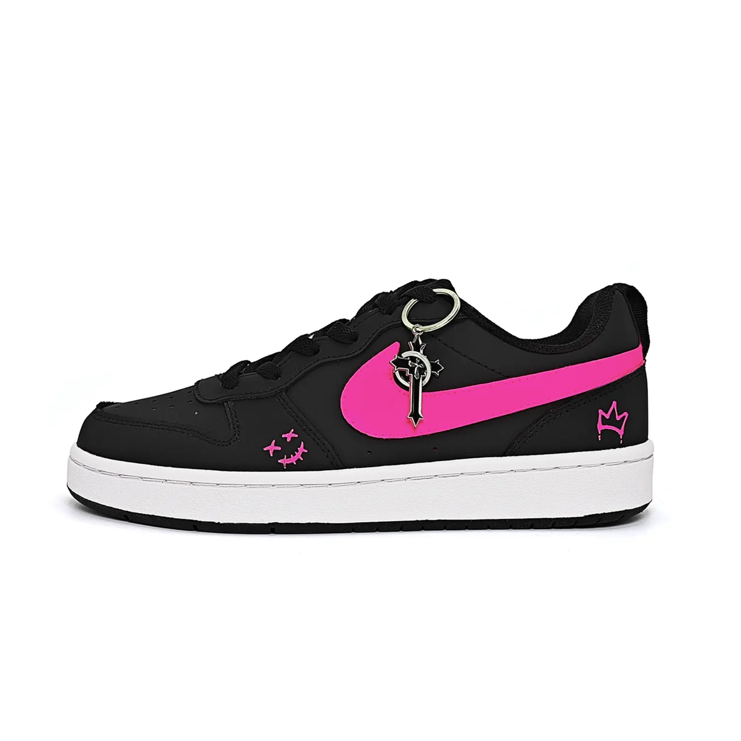 Кроссовки Nike Court Borough 2 Skateboarding Shoes Women's Low-top Black Powder, цвет Magenta
Кроссовки Nike Court Borough 2 Skateboarding Shoes Women's Low-top Black Powder, цвет Magenta
