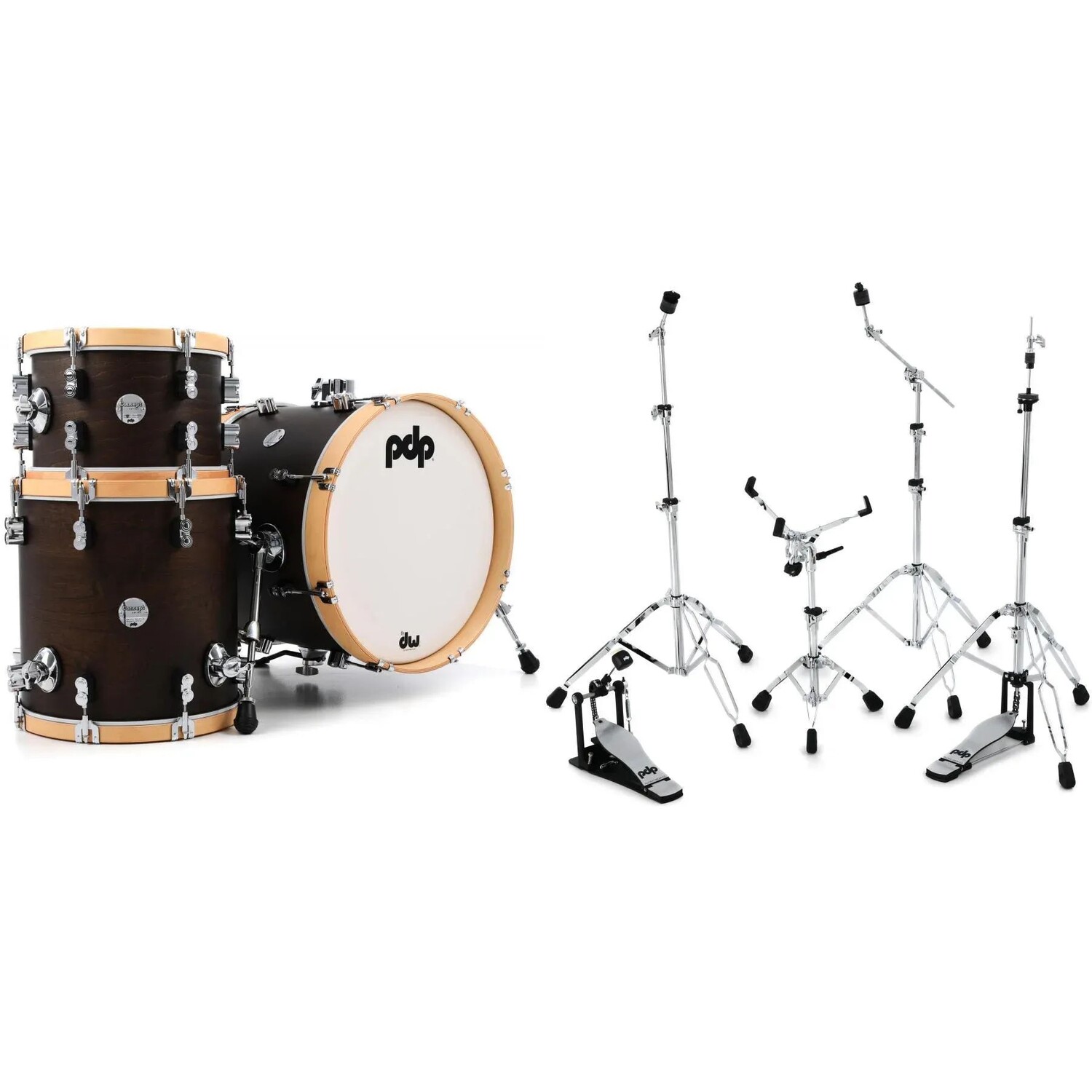 PDP Concept Maple Classic Bop, набор из трех частей и комплект фурнитуры — орех/натуральный
PDP Concept Maple Classic Bop, набор из трех частей и комплект фурнитуры — орех/натуральный