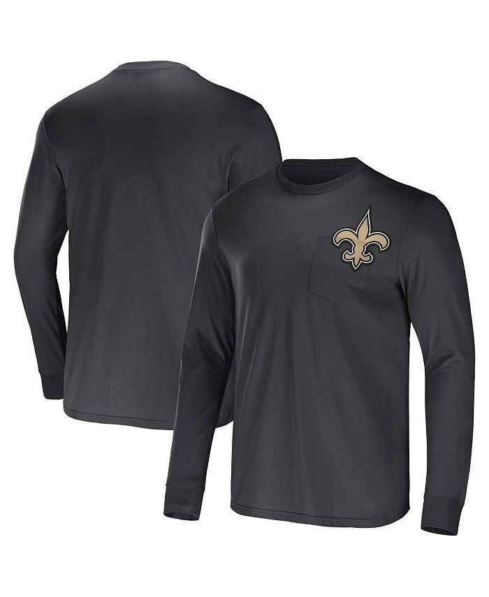 Мужская футболка с длинным рукавом NFL x Darius Rucker Collection от Charcoal New Orleans Saints Team Fanatics, серый
Мужская футболка с длинным рукавом NFL x Darius Rucker Collection от Charcoal New Orleans Saints Team Fanatics, серый