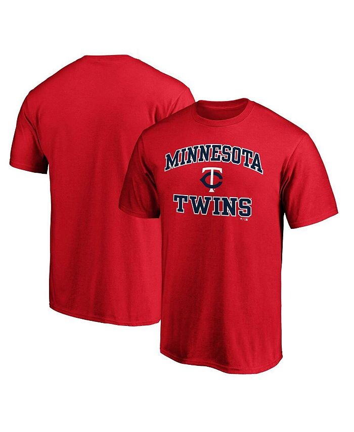Мужская красная футболка с логотипом Minnesota Twins Heart and Soul Fanatics, красный
Мужская красная футболка с логотипом Minnesota Twins Heart and Soul Fanatics, красный