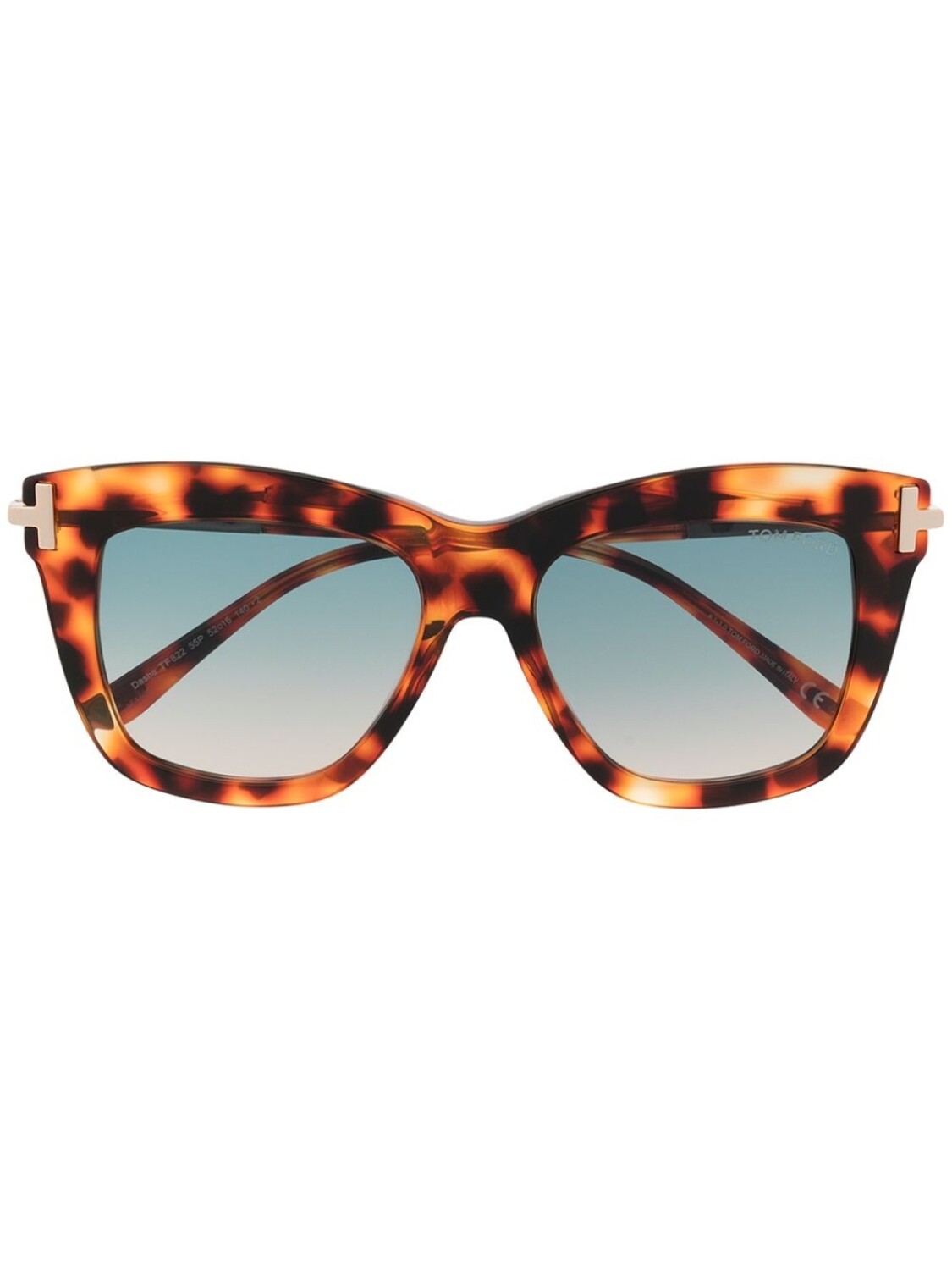 TOM FORD Eyewear солнцезащитные очки в квадратной оправе черепаховой расцветки, коричневый
TOM FORD Eyewear солнцезащитные очки в квадратной оправе черепаховой расцветки, коричневый