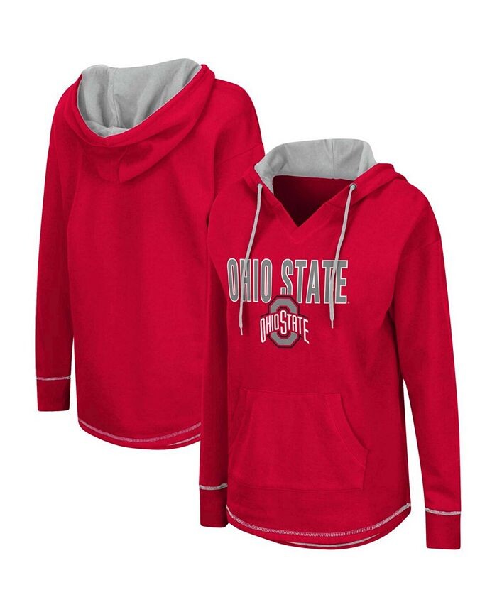 Женский пуловер с капюшоном и туникой Scarlet Ohio State Buckeyes Colosseum, красный
Женский пуловер с капюшоном и туникой Scarlet Ohio State Buckeyes Colosseum, красный