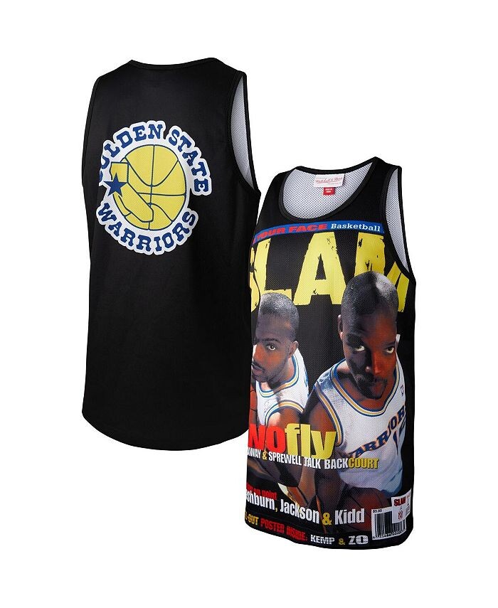 Мужская черная майка Golden State Warriors Tim Hardaway and Latrell Sprewell Slam Player Mitchell & Ness, черный
Мужская черная майка Golden State Warriors Tim Hardaway and Latrell Sprewell Slam Player Mitchell & Ness, черный