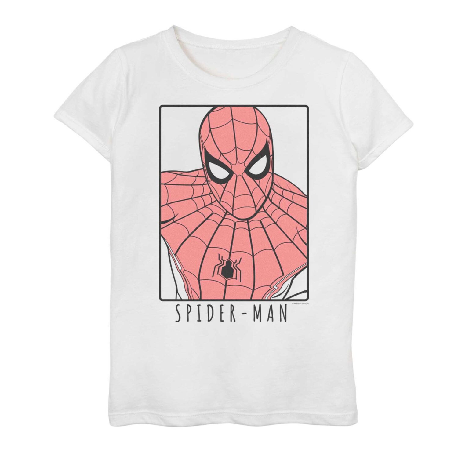 Футболка с простым контурным плакатом для девочек 7–16 лет Marvel Spider-Man Licensed Character, белый
Футболка с простым контурным плакатом для девочек 7–16 лет Marvel Spider-Man Licensed Character, белый