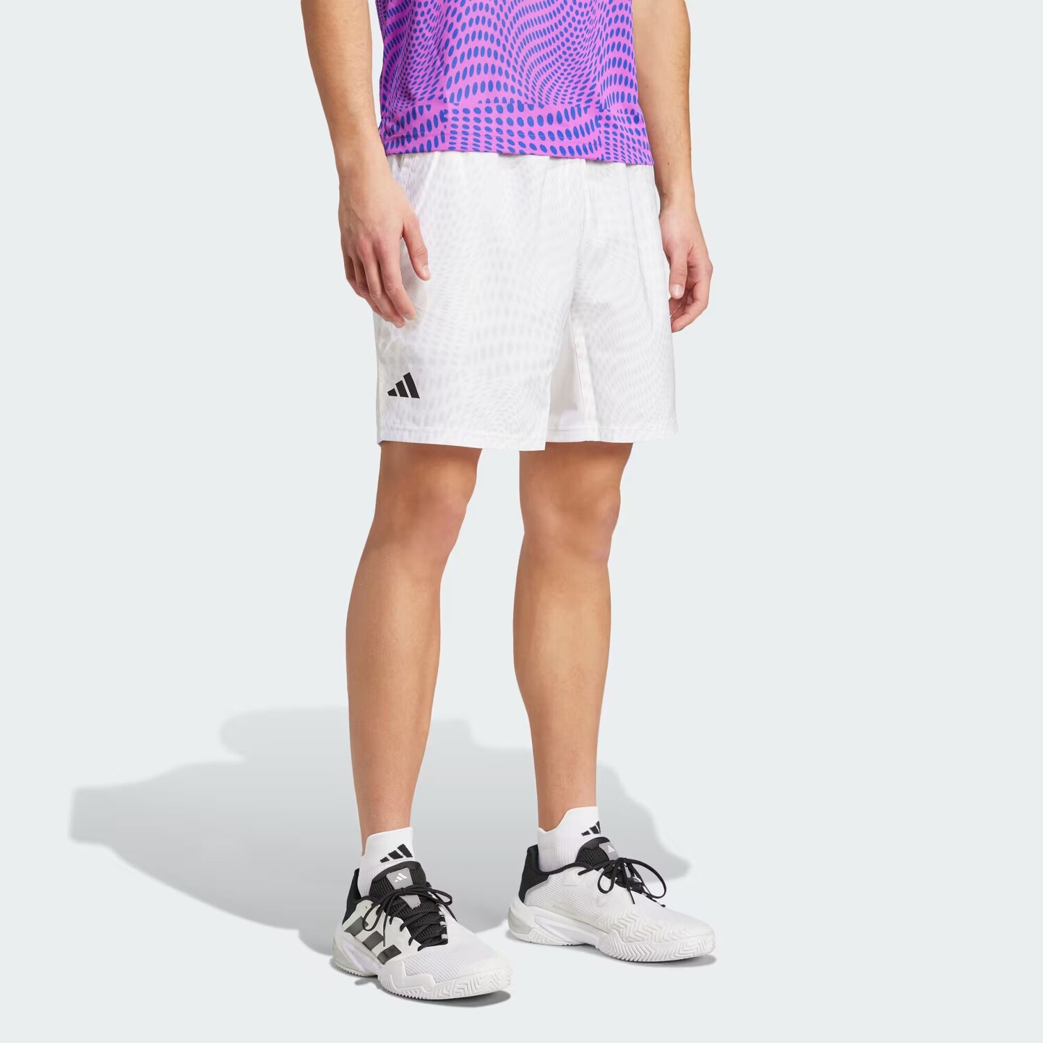 Теннисные шорты Club с графическим рисунком Adidas, цвет White/Dash Grey
Теннисные шорты Club с графическим рисунком Adidas, цвет White/Dash Grey