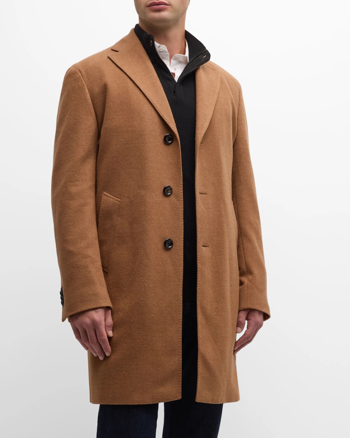 Мужское верхнее пальто из шерсти толщиной 14,5 микрон Neiman Marcus, цвет Medium Brown
Мужское верхнее пальто из шерсти толщиной 14,5 микрон Neiman Marcus, цвет Medium Brown