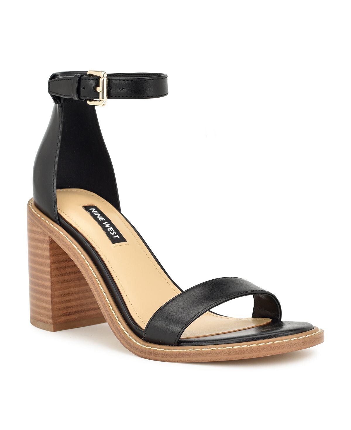 Женские модельные босоножки Erla на блочном каблуке с ремешком на щиколотке Nine West, черный
Женские модельные босоножки Erla на блочном каблуке с ремешком на щиколотке Nine West, черный