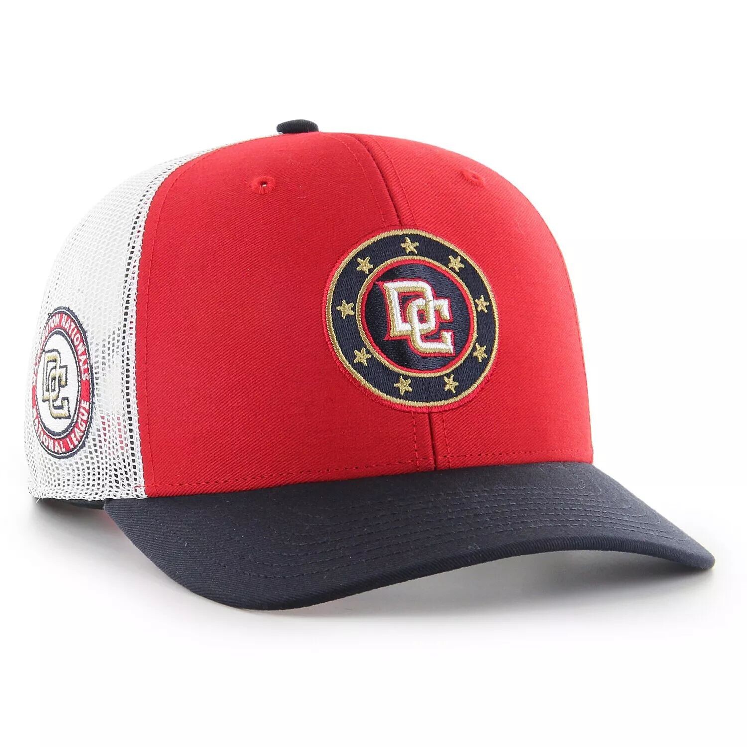 Мужская кепка Trucker Snapback '47 красного/темно-синего цвета Washington Nationals Sidenote
Мужская кепка Trucker Snapback '47 красного/темно-синего цвета Washington Nationals Sidenote