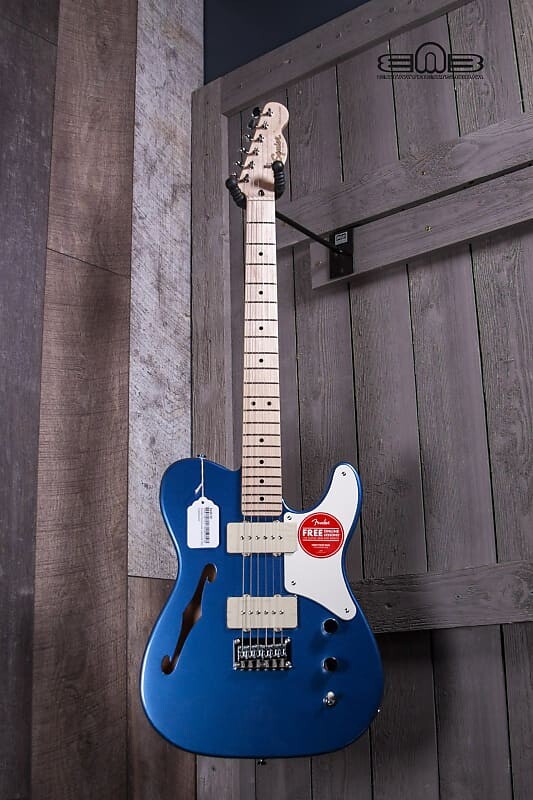 Электрогитара Fender Paranormal Cabronita Telecaster Thinline, Maple Fingerboard, Parchment Pickguard, Lake Placid Blue Electric Guitar 0377020502
Электрогитара Fender Paranormal Cabronita Telecaster Thinline, Maple Fingerboard, Parchment Pickguard, Lake Placid Blue Electric Guitar 0377020502