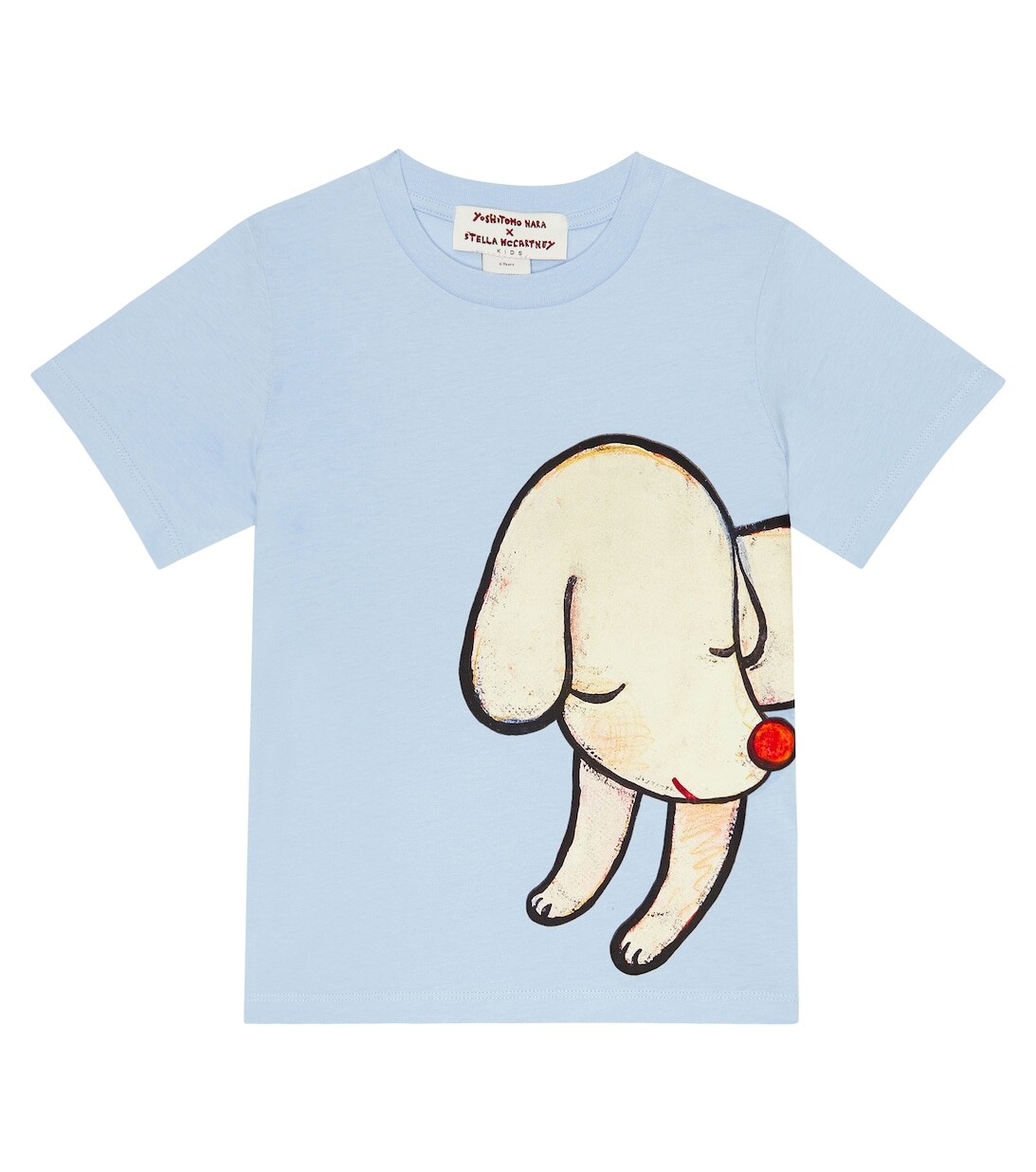 Футболка из хлопкового джерси с принтом из коллаборации с Yoshitomo Nara Stella McCartney Kids, синий
Футболка из хлопкового джерси с принтом из коллаборации с Yoshitomo Nara Stella McCartney Kids, синий