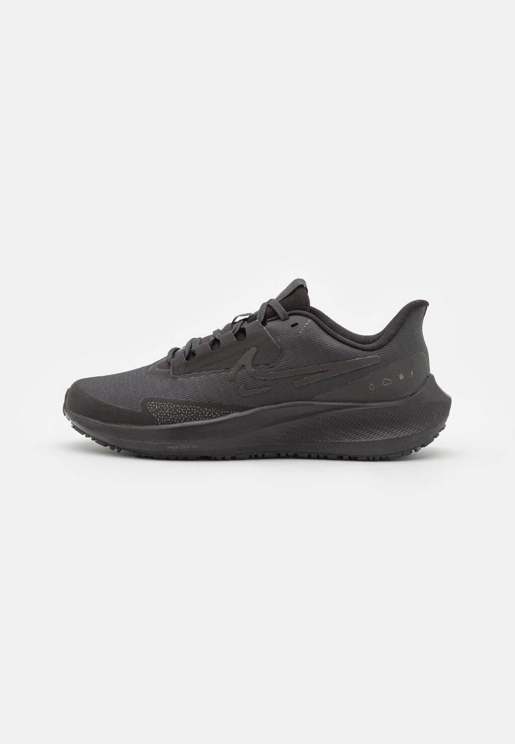 Кроссовки нейтрального цвета Air Zoom Pegasus 39 Shield Nike, цвет black/off-noir/dark smoke grey
Кроссовки нейтрального цвета Air Zoom Pegasus 39 Shield Nike, цвет black/off-noir/dark smoke grey