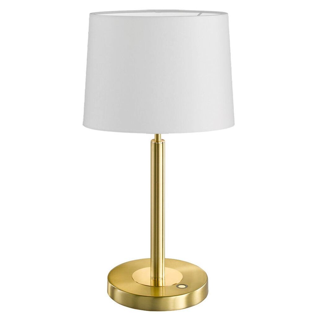 Светодиодная настольная лампа, латунь, текстильная, диммируемая, D 25 см etc-shop, золото
Светодиодная настольная лампа, латунь, текстильная, диммируемая, D 25 см etc-shop, золото